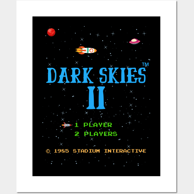 Dark Skies Wall Art by LegitHooligan